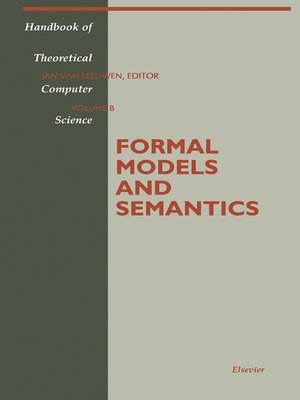 cover image of Formal Models and Semantics